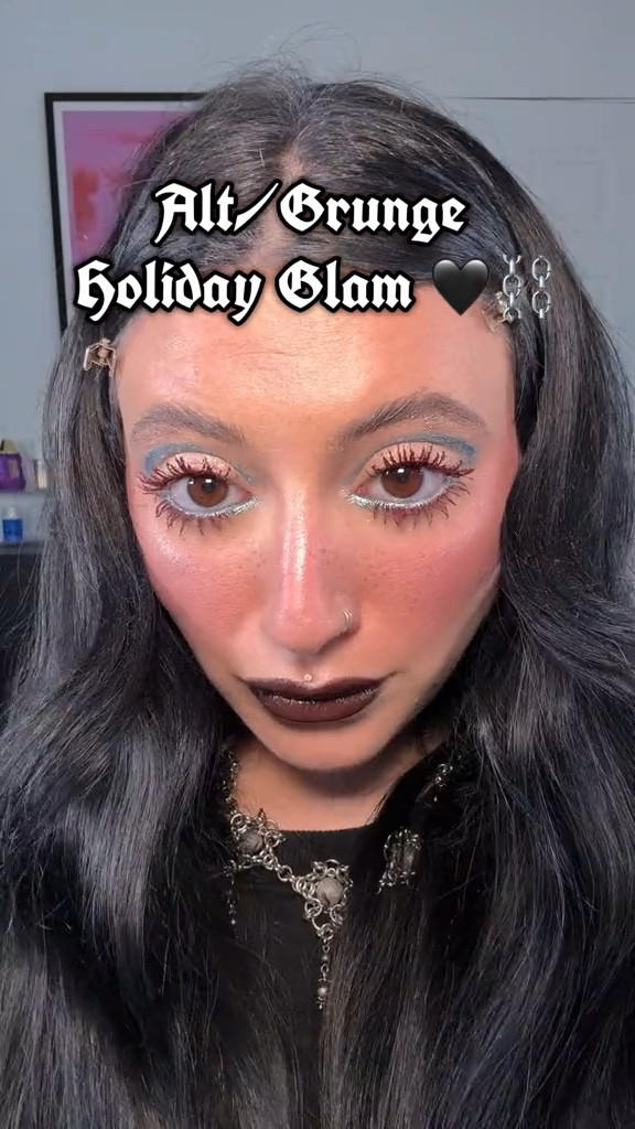 alt/grunge holiday glam 

#LTKHoliday #LTKBeauty