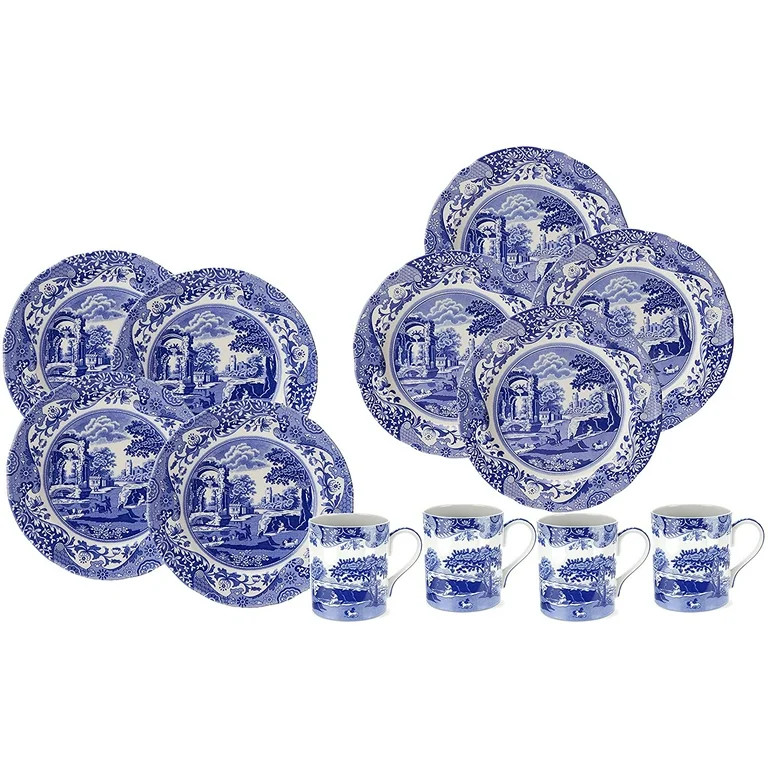 Spode Blue Italian Sets 12-Piece Set, Italian Design | Walmart (US)