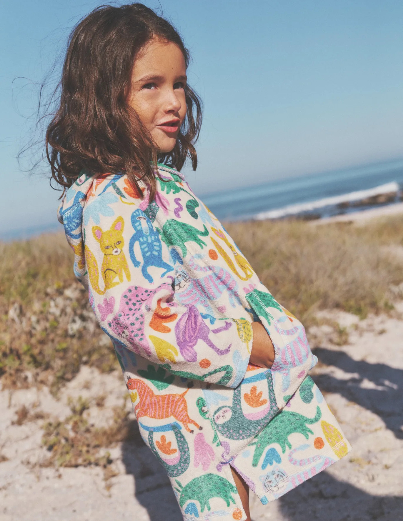 Towelling Throw-On | Boden (US)