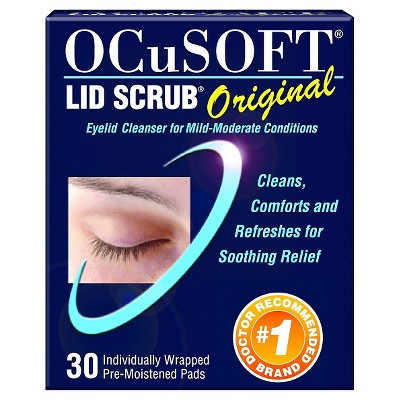 OCuSOFT Eye Lid Scrub Original Pre-Moistened Pads - 30ct | Target