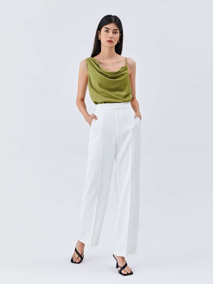 MOTF PREMIUM PRESS CREASE TAILORED PANTS | SHEIN