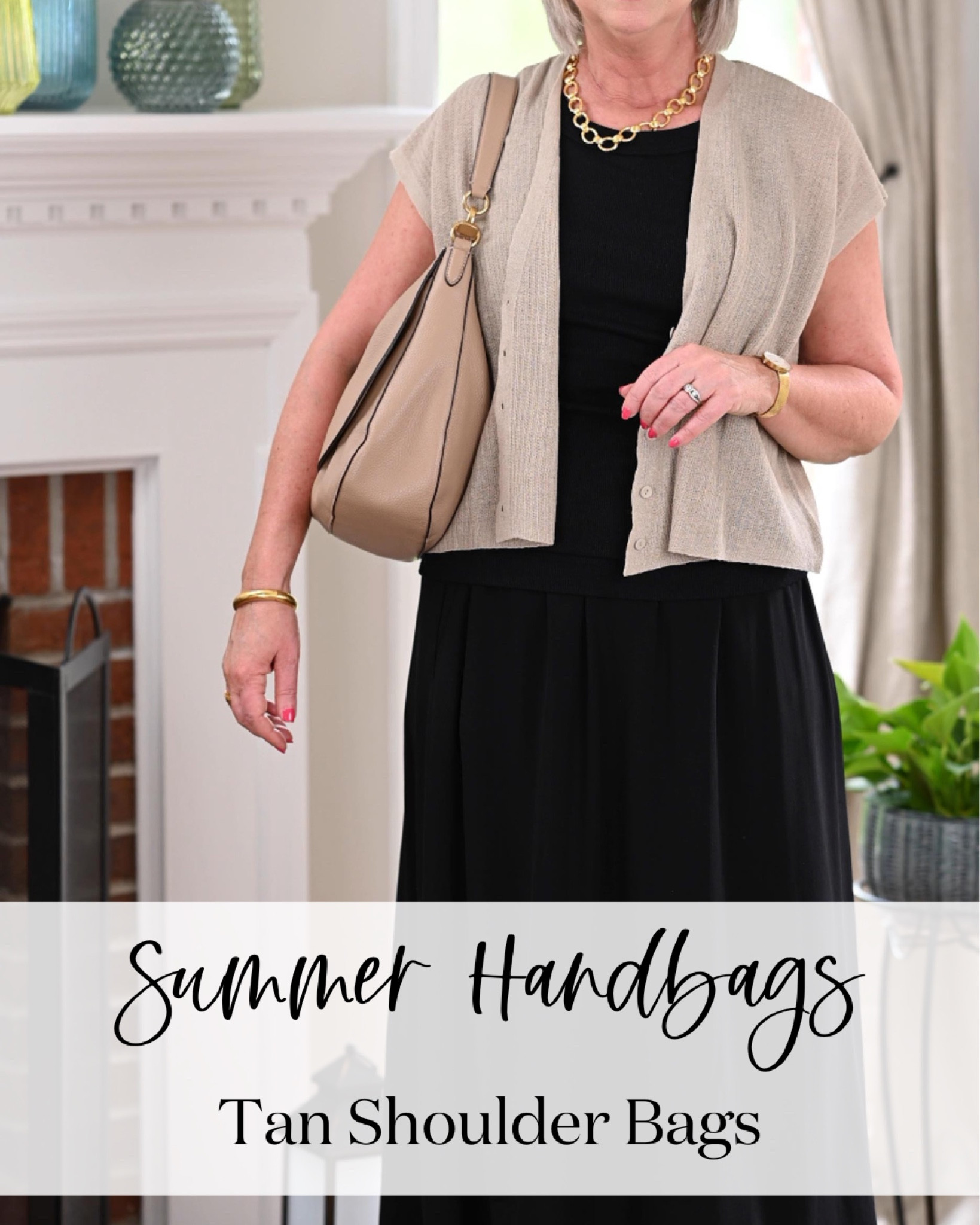 You can't go wrong with a neutral shoulder bag! Shop similar looks here!🛍️

#LTKFind #LTKitbag #LTKSeasonal