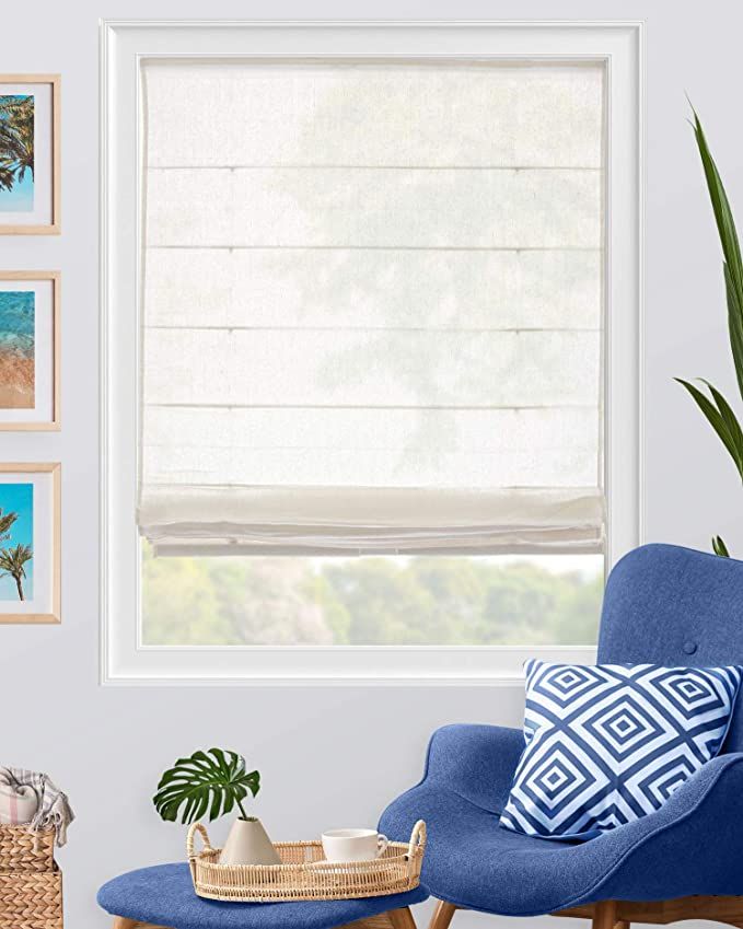 CHICOLOGY Roman Shades for Windows , Roman Window Shades , Roman Shades , Window Treatments , Win... | Amazon (US)