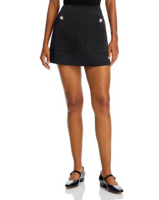 Carey Satin Embellished Skirt | Bloomingdale's (US)