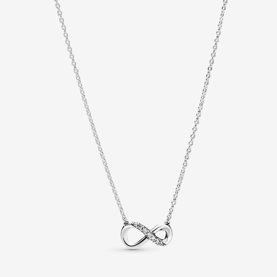  Sparkling Infinity Collier Necklace | Pandora (US)