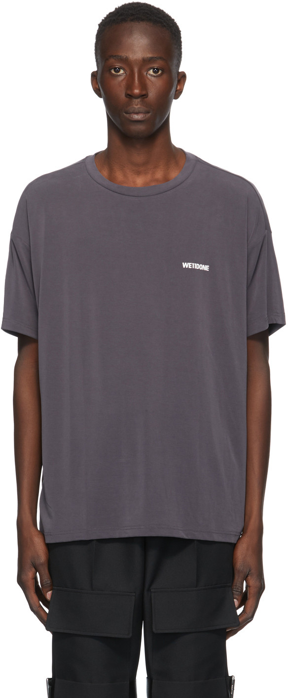 灰色大廓形 T 恤 | SSENSE