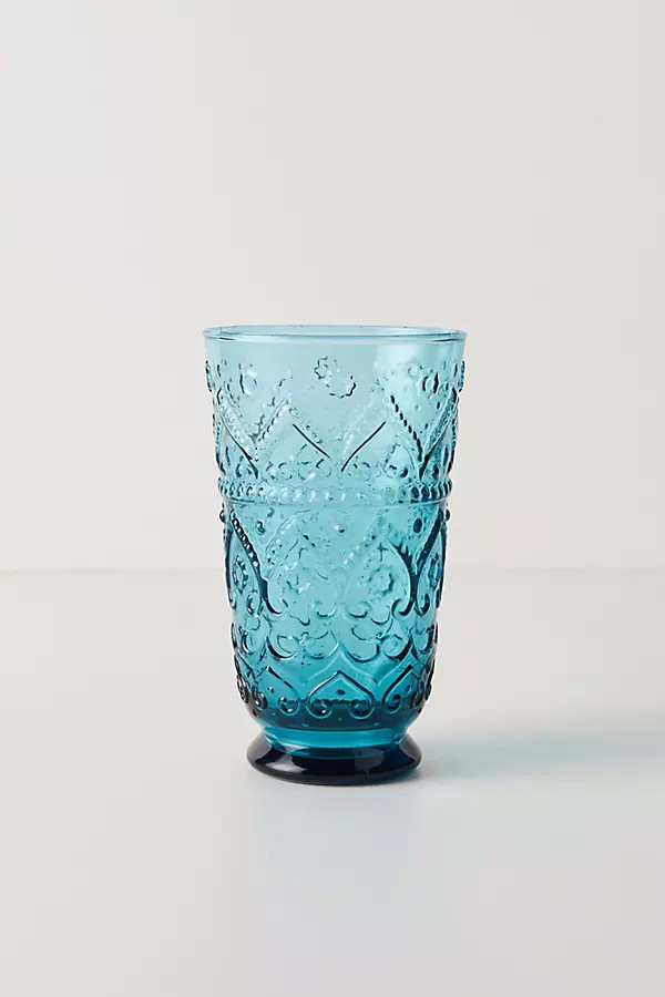The Bombay Handblown Glass Tumbler Glasses, Set of 4 | Anthropologie (US)