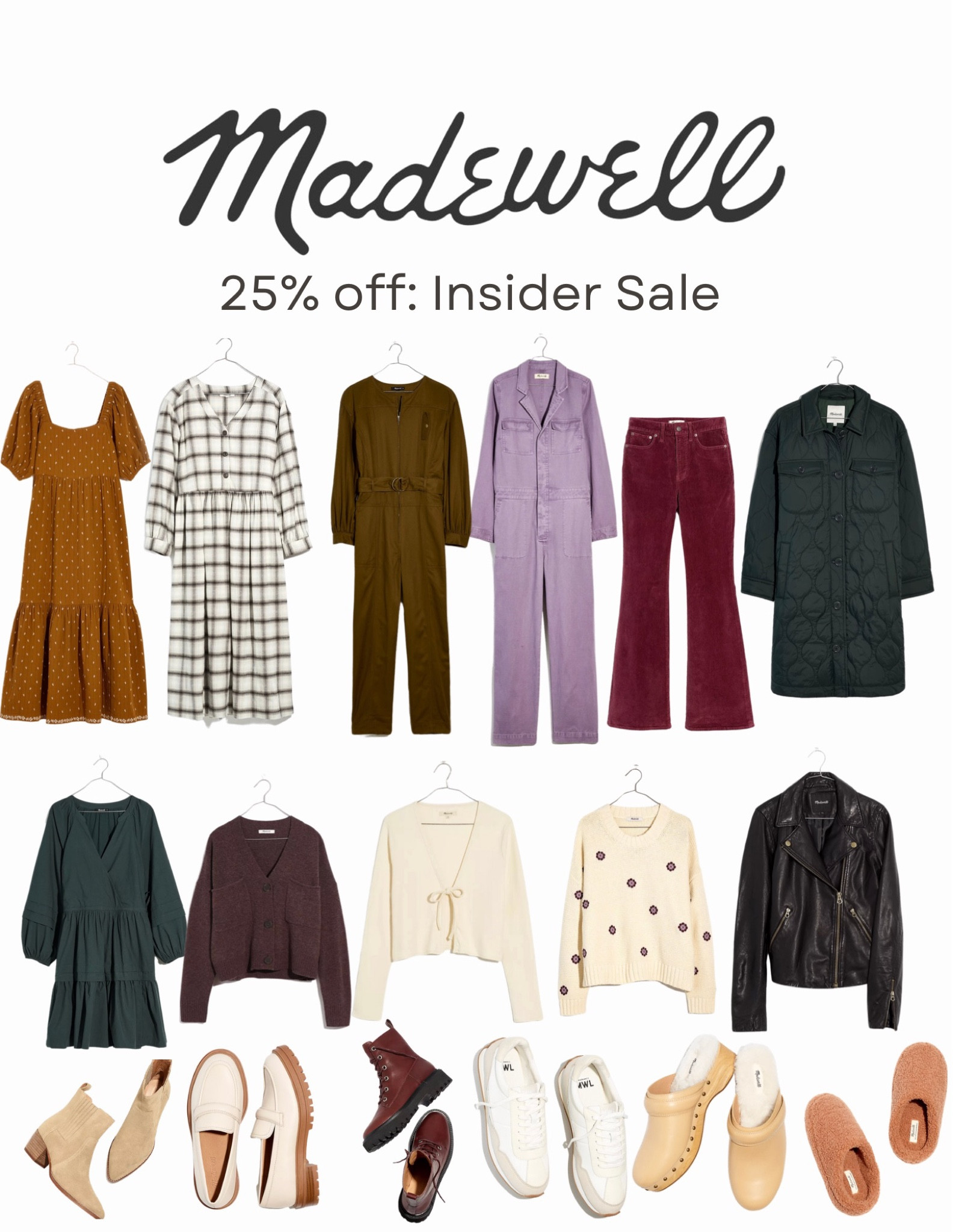 Madewell insider sale! Sign up with your email to get 25% off select items! 

#LTKunder100 #LTKSeasonal #LTKsalealert