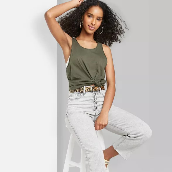 Women's Relaxed Fit Tank Top - Wild Fable™ | Target