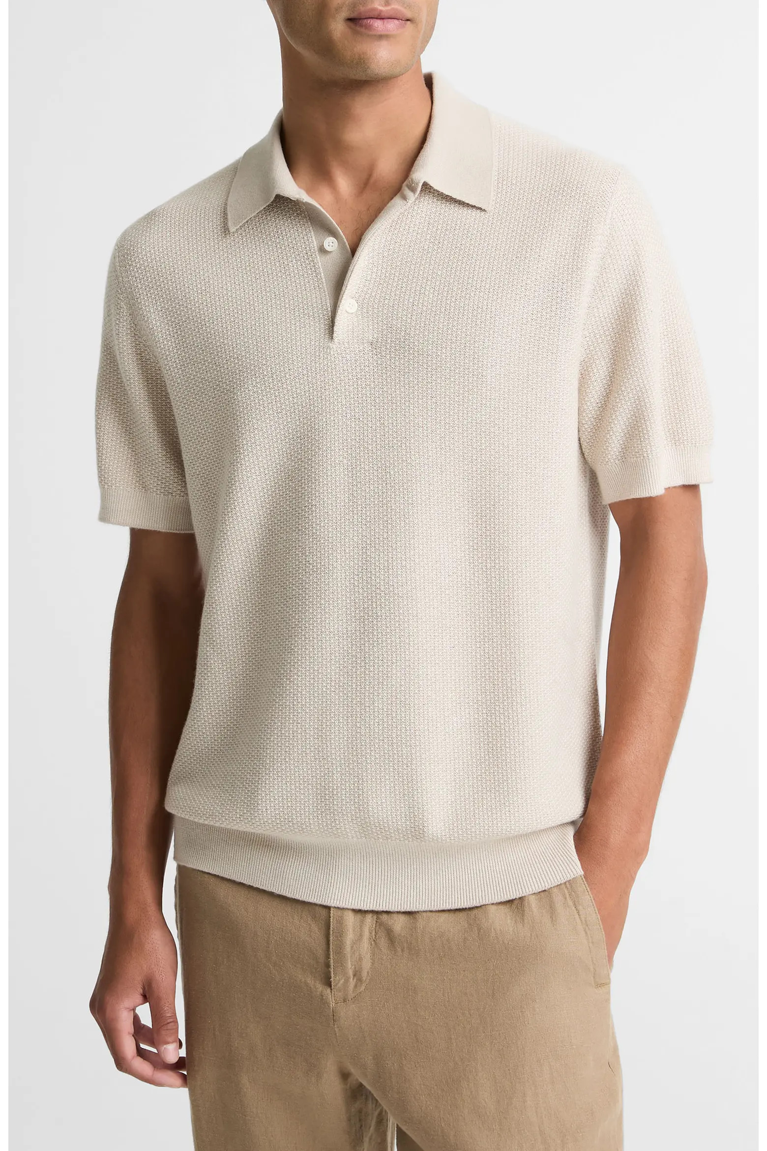 Geometric Jacquard Polo Sweater (Men) | Nordstrom | Nordstrom