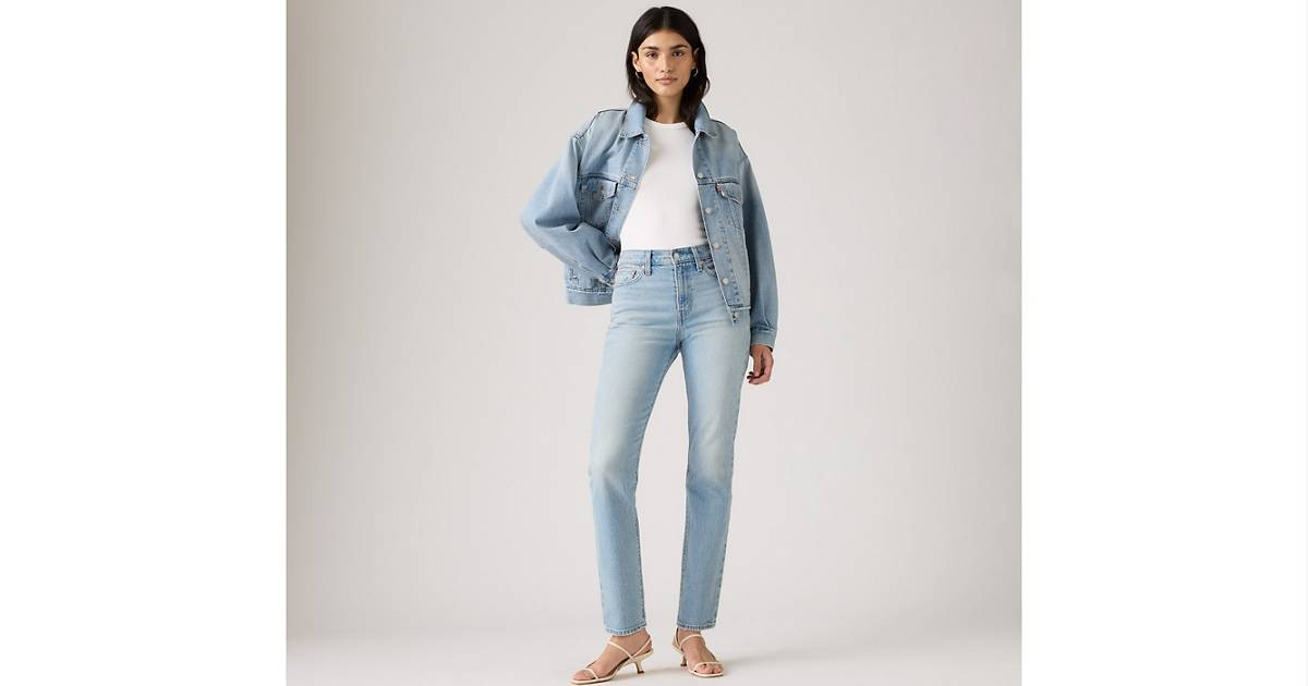 Wedgie Slim Fit Women's Jeans - Light Wash | Levi's® US | Levi's US