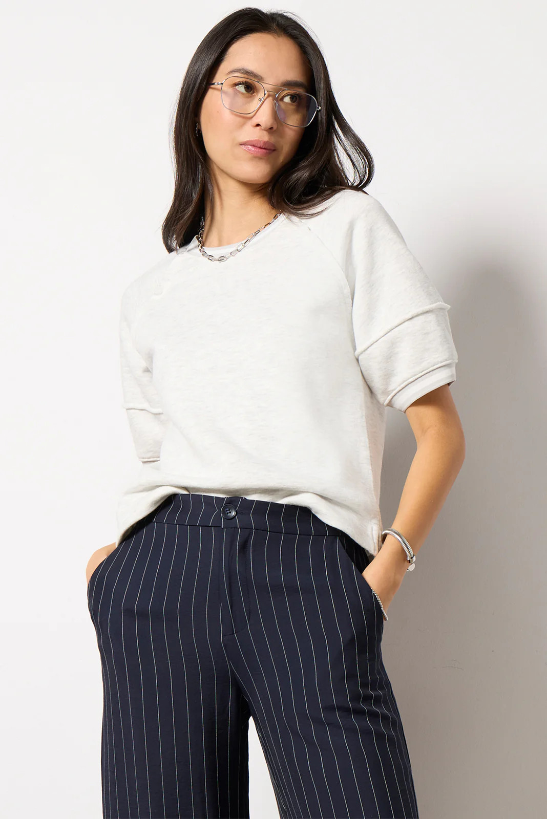 Keeley Varsity Sweatshirt | Evereve