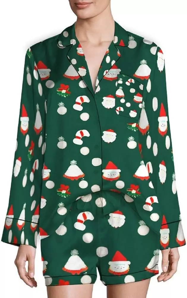 Women Christmas Pajamas Shorts Set … curated on LTK