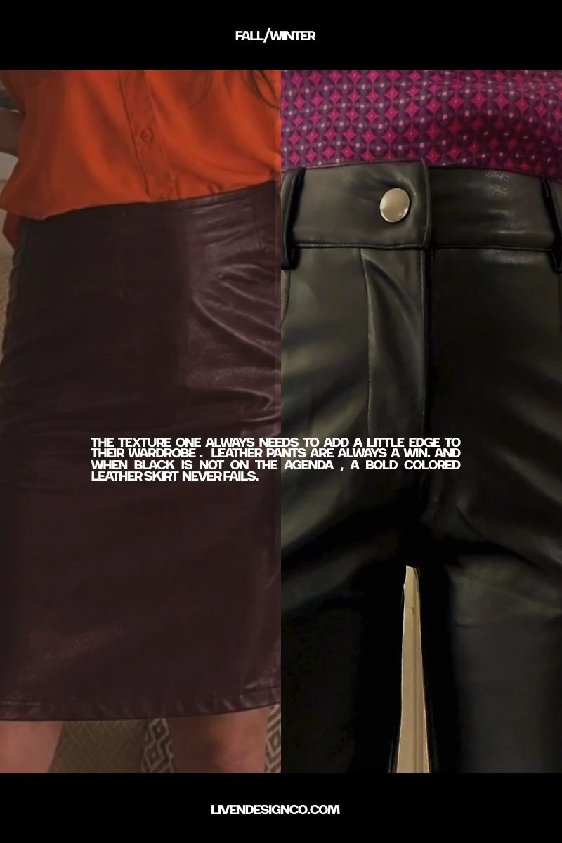 Leather fashion for fall. Leather pants. Faux leather. Leather skirt. Burgundy leather skirt. Leather jacket. Cropped trench leather jacket. Leather dress. Leather wide leg pants. 

#LTKSeasonal #LTKSaleAlert