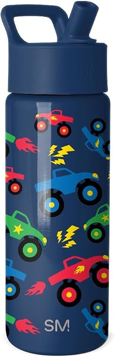 Simple Modern Kids Water Bottle & Toddler Cup | 18oz | Monster Truck | Amazon (US)