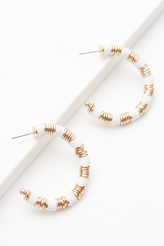 EVEREVE Eleanor Sequin Hoop Earring | EVEREVE | Evereve