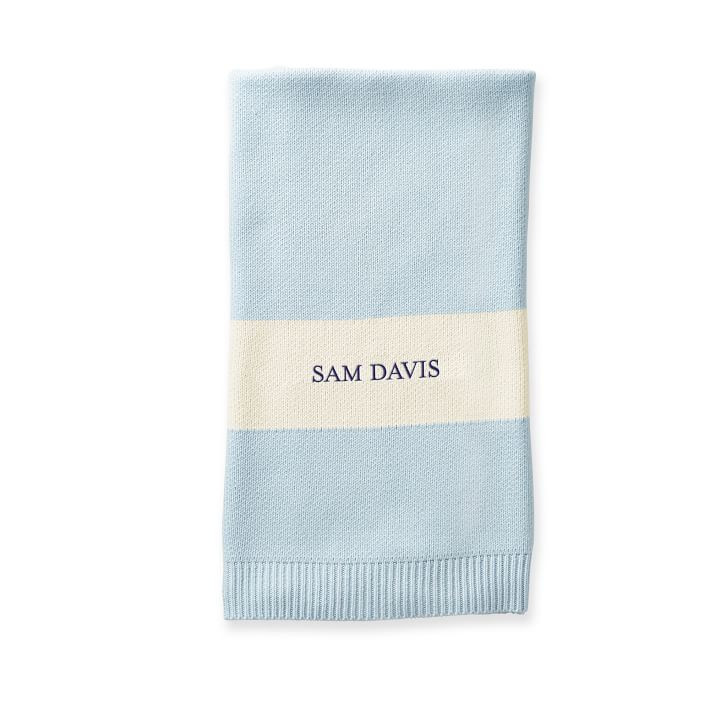 Cotton Cashmere Blend Stroller Blanket | Mark and Graham