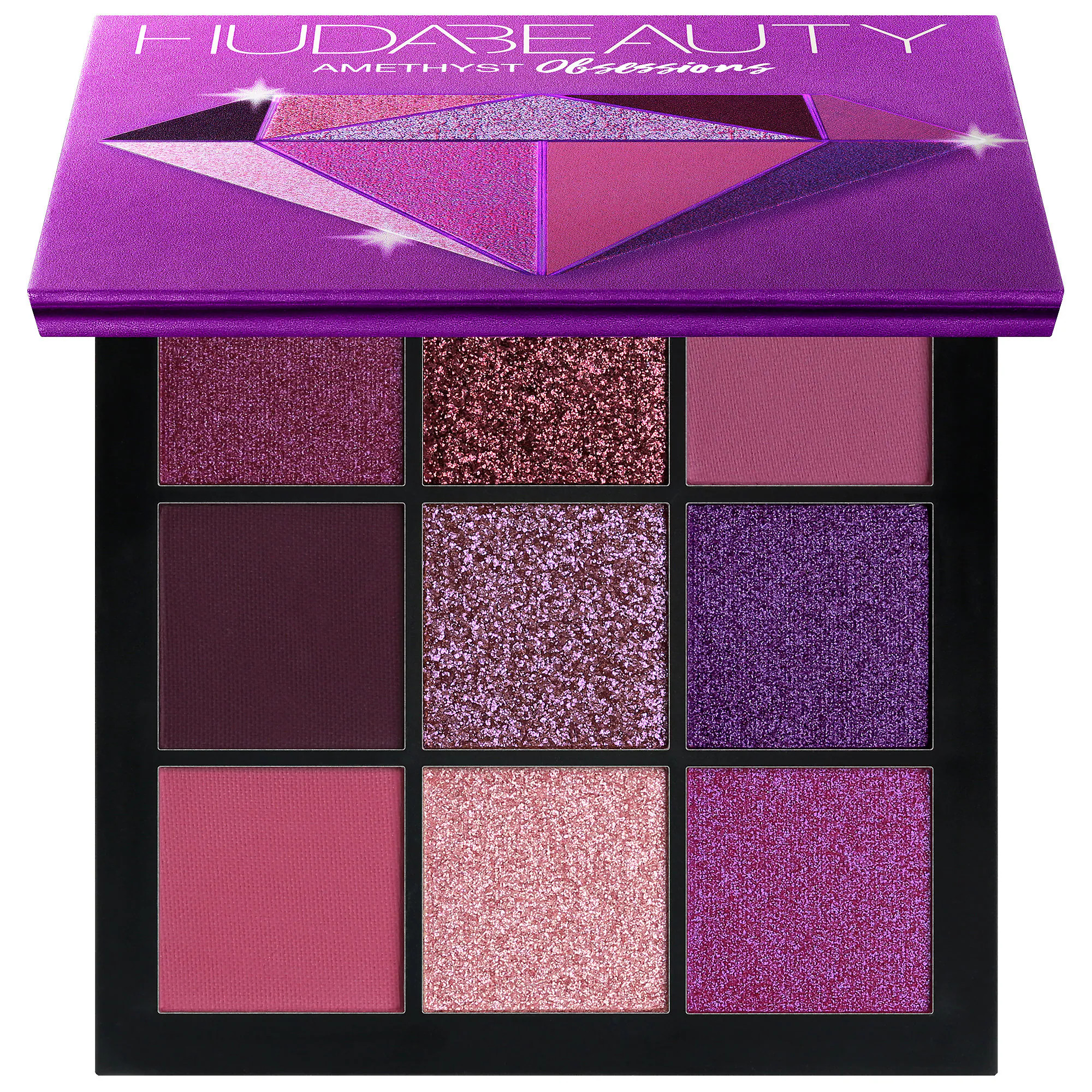 HUDA BEAUTY Obsessions Eyeshadow Palette Amethyst 9 x 0.05 oz/ 1.3 g | Sephora (US)