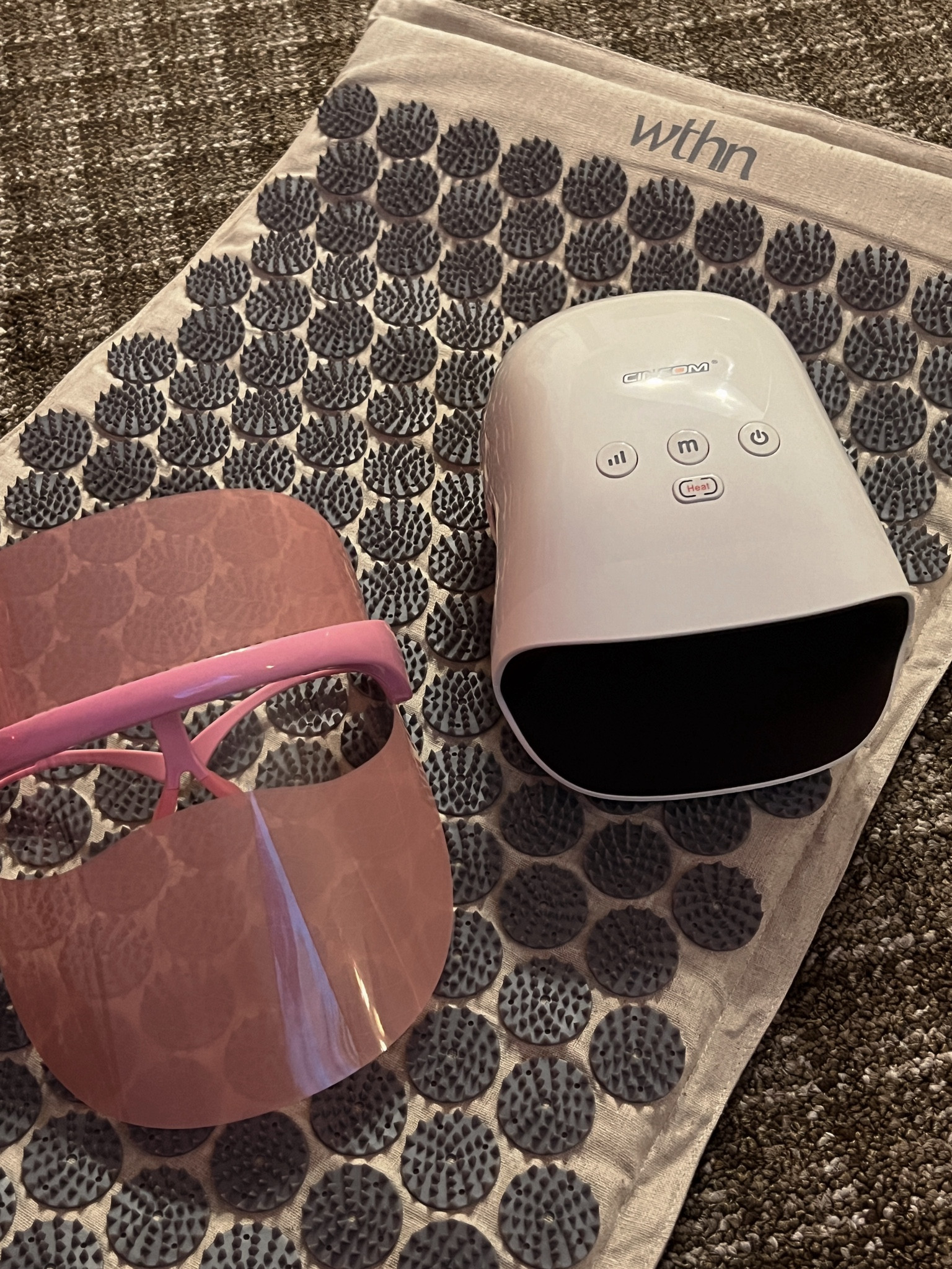 Wellness routine essentials— LED mask, hand massager and acupressure mat 

#LTKbeauty #LTKfindsunder100