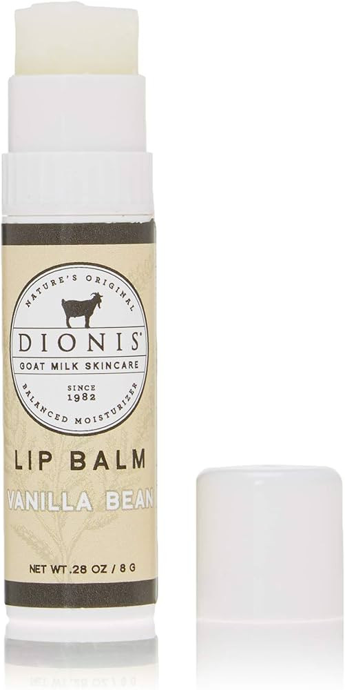 Dionis Goat Milk Skincare Lip Balm (Vanilla Bean, 0.28 oz) | Amazon (US)