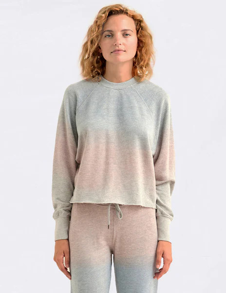 Sundry Tie Dye Cut Off Pullover | Sundry Clothing