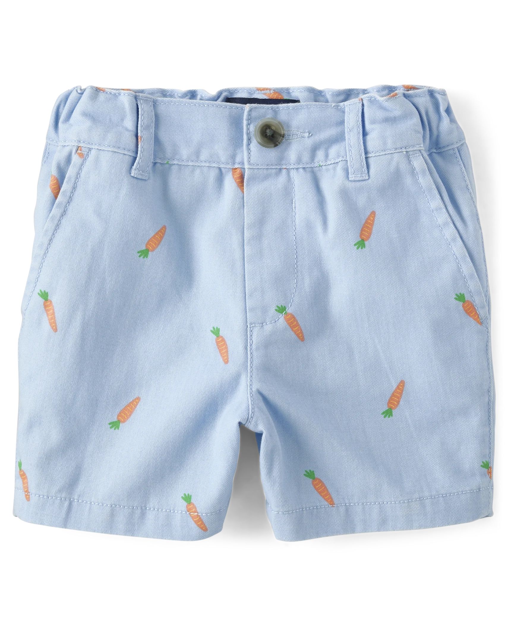Baby And Toddler Boys Print Chino Shorts - whirlwind | The Children's Place