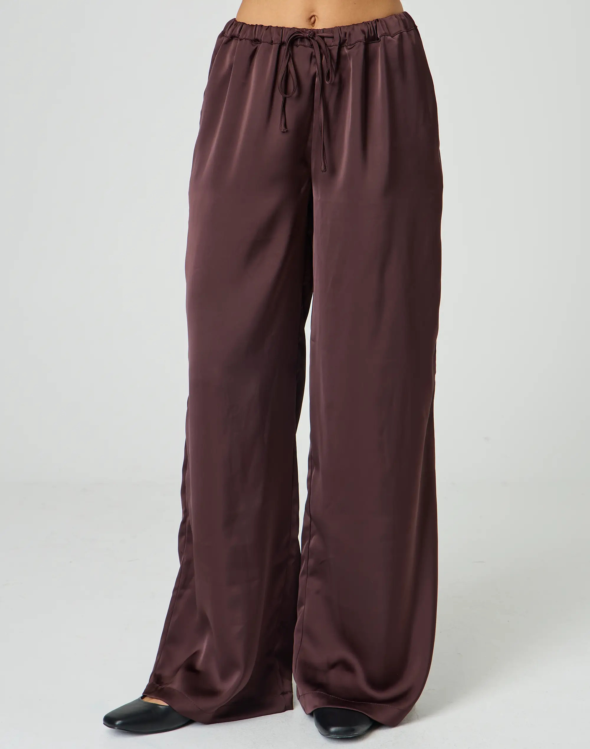 Satin Drawstring Pant | Glassons (Australia)