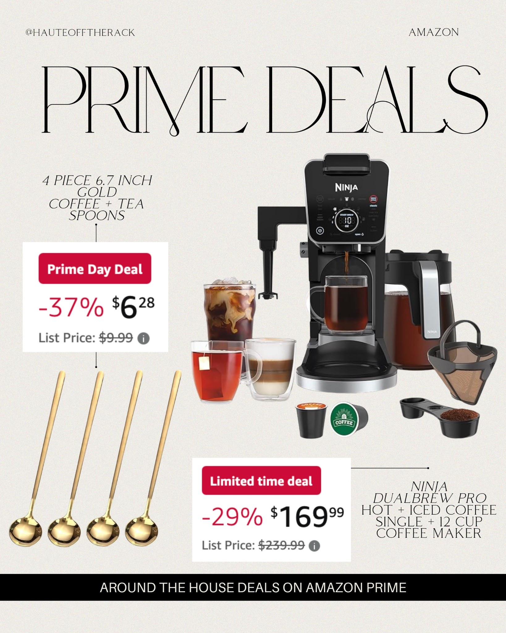 Shop kitchen deals on @amazon for prime day!

 #homeessentials #ninja #coffeeput #kcupcoffeemaker #goldcoffeeapoons #primeday #amazonprime #amazon #dailydeal


#LTKSaleAlert #LTKHome