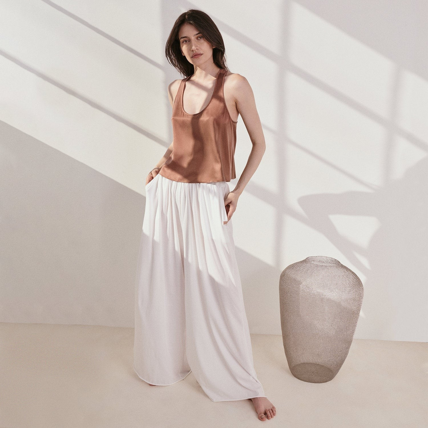 Organic Pima Wide Leg Pant - Lunya | Lunya