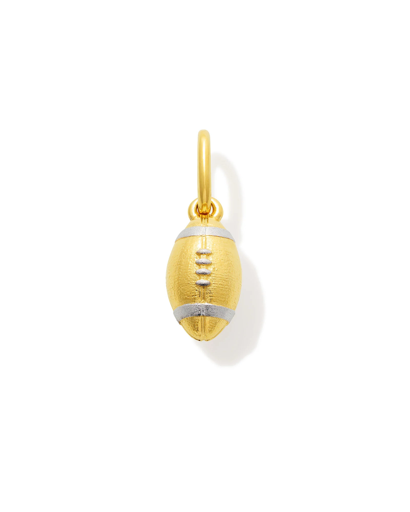 Metal Football Charm in 18k Gold Vermeil | Kendra Scott | Kendra Scott
