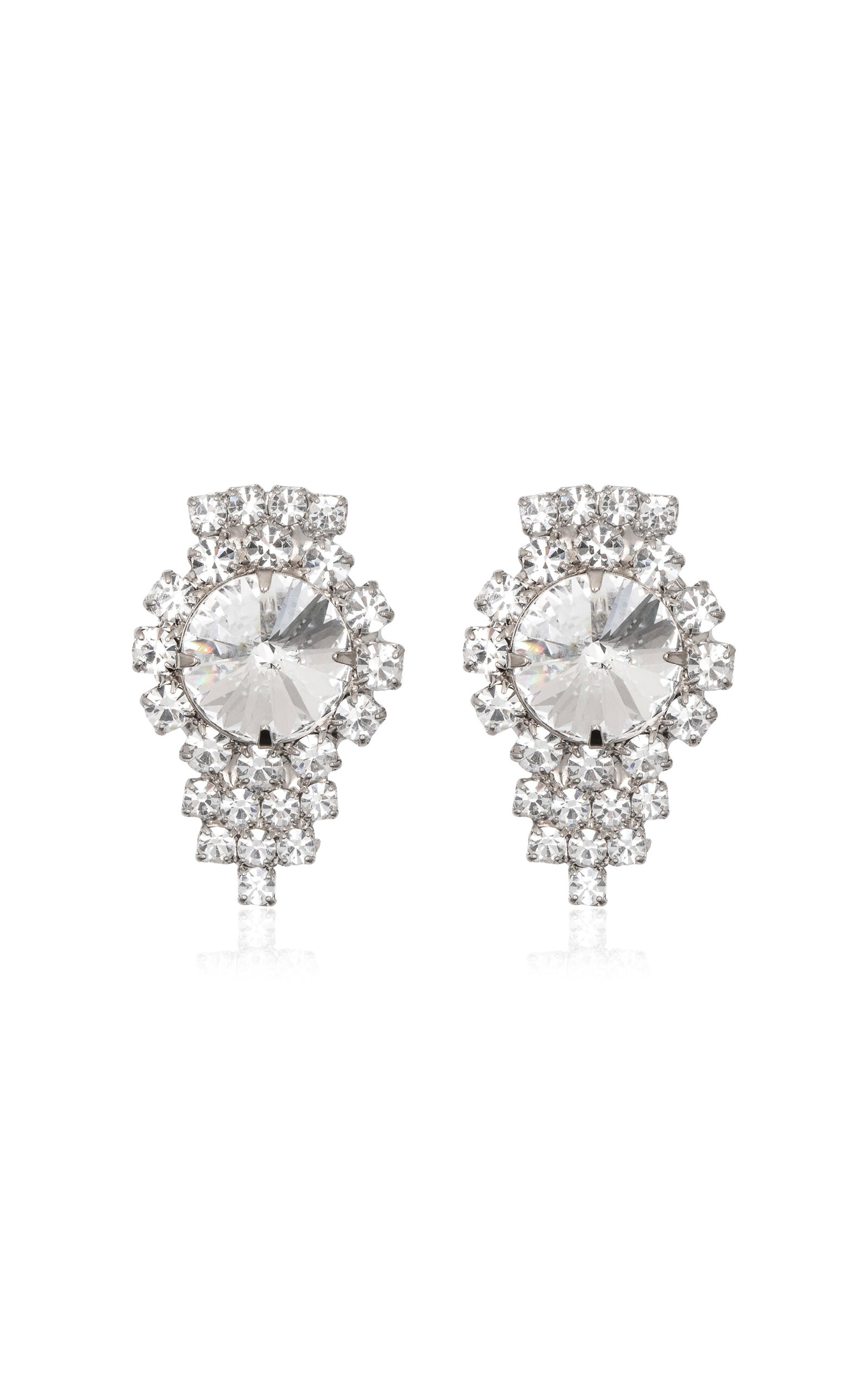 Oriana Crystal Earrings | Moda Operandi (Global)