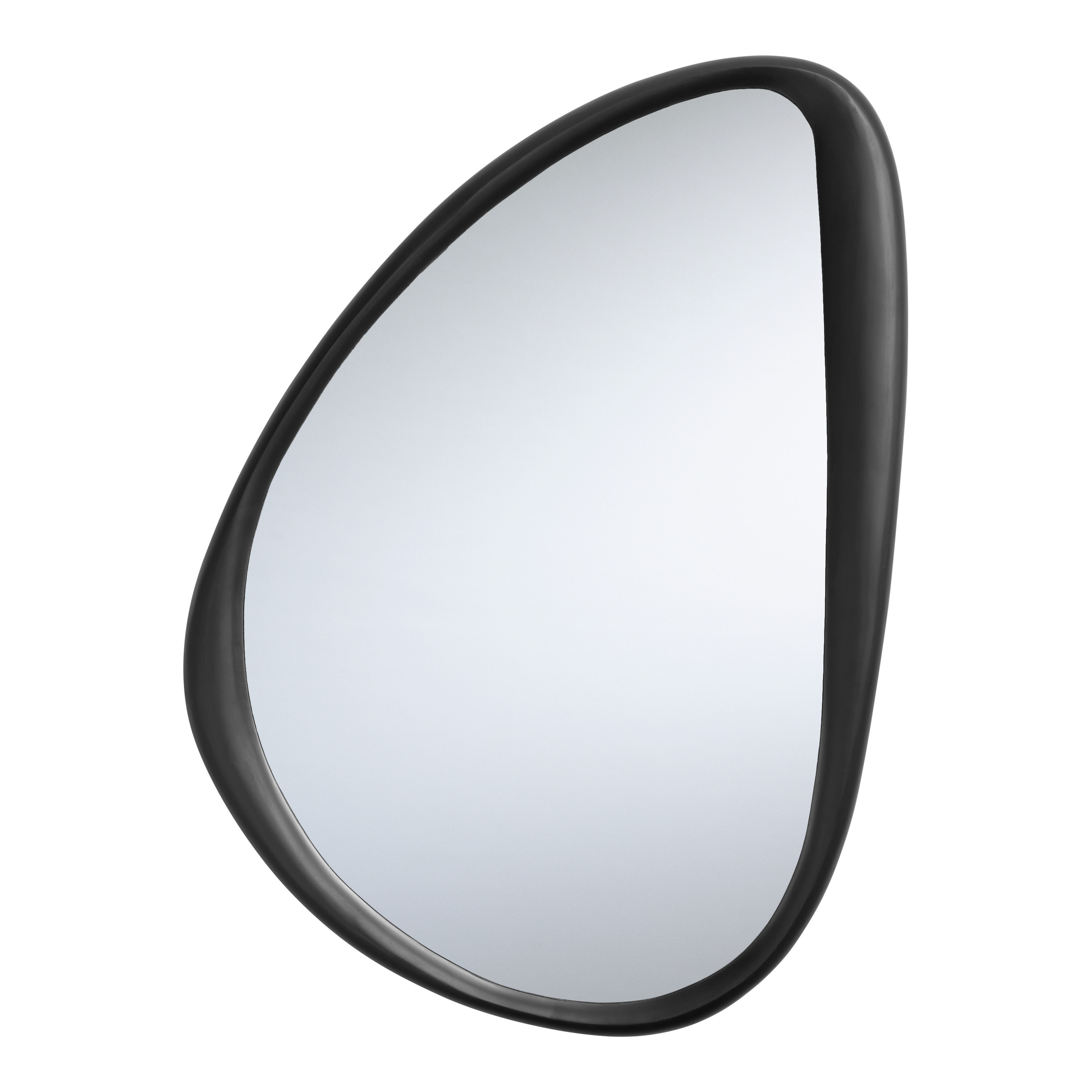 Wood Organic Pebble Wall Mirror | World Market