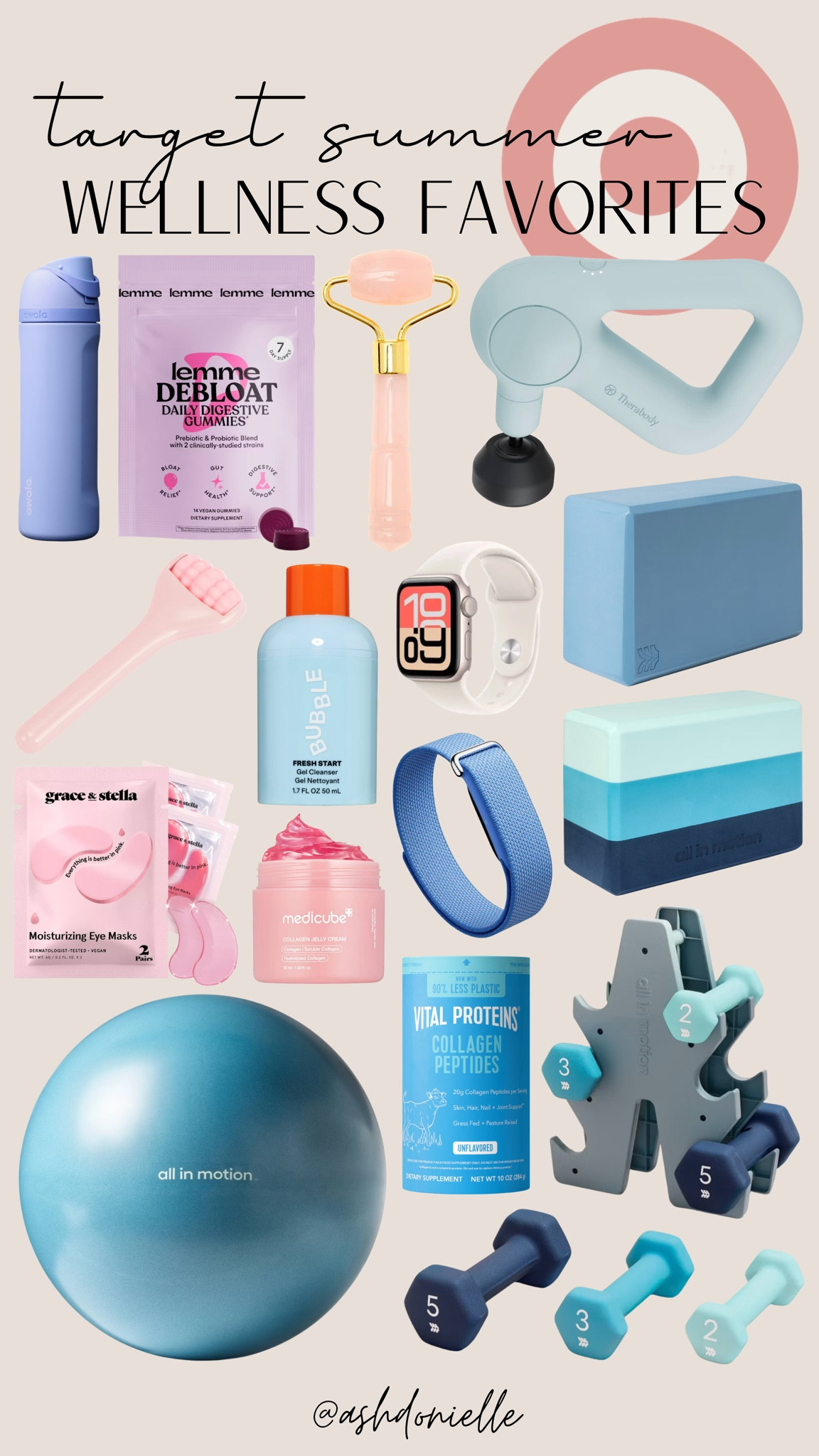 Target summer wellness favorites

Summer workout essentials
Hot girl walk outfit
Women’s activewear finds
Wellness routine favorites
At home workout gear
Protein and wellness finds
Pilates girl essentials
Running outfit inspiration
Hydration and recovery picks

#LTKselfcare #LTKSeasonal