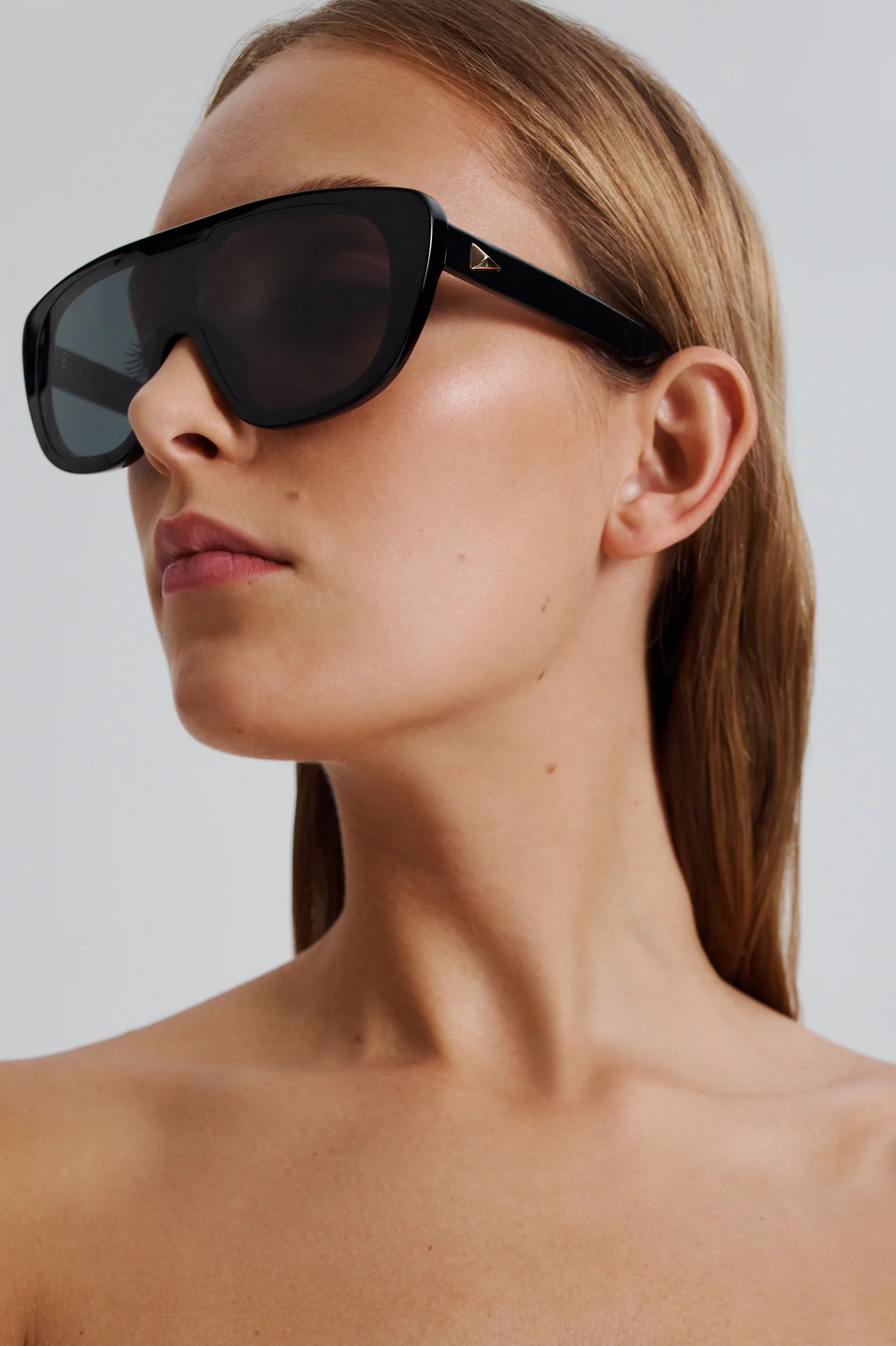 ST PILOT SHIELD SUNGLASSES - BLACK - Scanlan Theodore | Scanlan Theodore AU