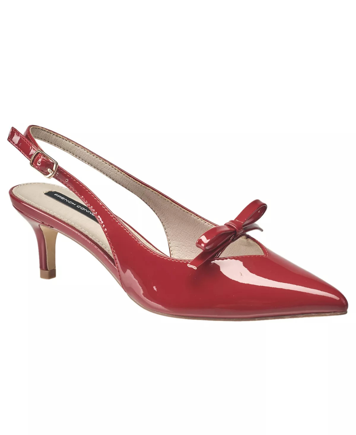 Women's Patent Bow Kitten Heel | Belk