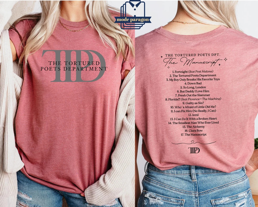 The Tortured Poets Department Shirt, Gift For Fan, TS New Album Sweatshirt, TTPD Crewneck, The Er... | Etsy (US)