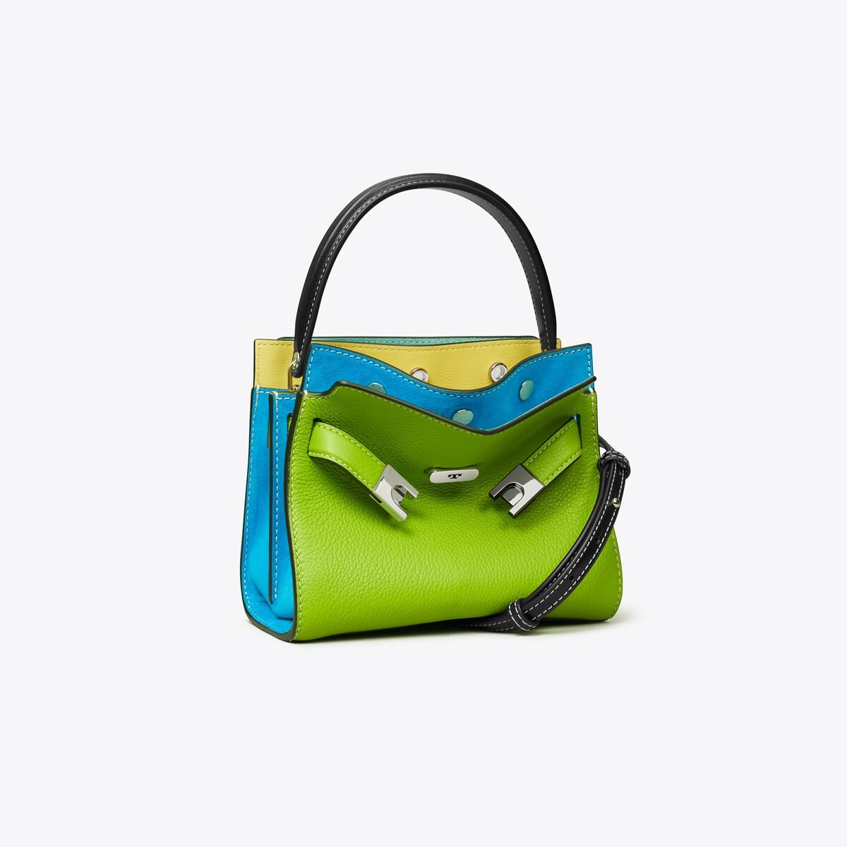 PETITE LEE RADZIWILL PEBBLED DOUBLE BAG | Tory Burch (US)