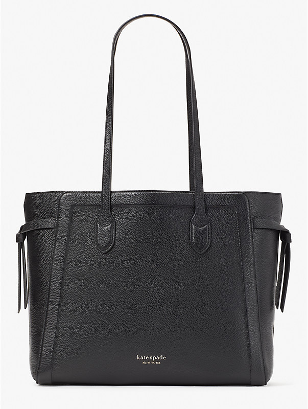 knott pebbled leather large tote | Kate Spade (EU)