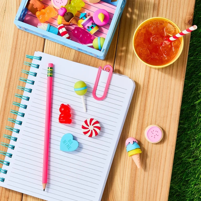 Pen+Gear Eraser Pals, Sweet Treats, 25 Count | Walmart (US)