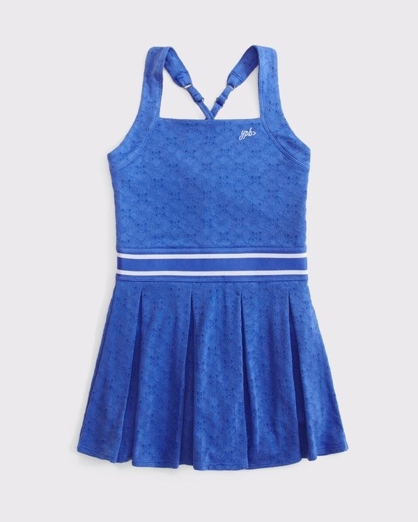 This active dress is the cutest find for little girls. 💙 It has built-in shorts, is lightweight and stretchy, and is perfect for school, tennis, playground days, or just running around. I couldn’t pass it up for my daughter! 🫶 #LTKKids #BackToSchool #GirlStyle

#LTKKids #LTKmorningroutine #LTKActive