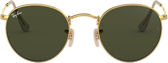 Ray-Ban Rb3447 Round Metal Sunglasses | Amazon (US)