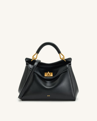 Lucia Classic Top Handbag - Black | JW PEI US