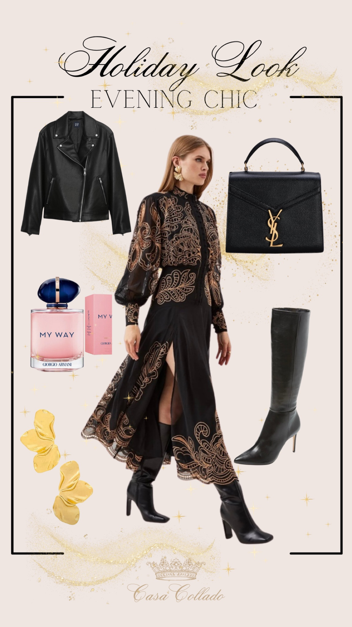 Evening Chic, holiday edition 

#LTKHoliday #LTKGiftGuide #LTKstyletip