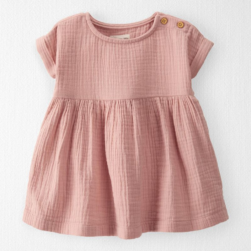 Organic Cotton Gauze Dress | Carter's