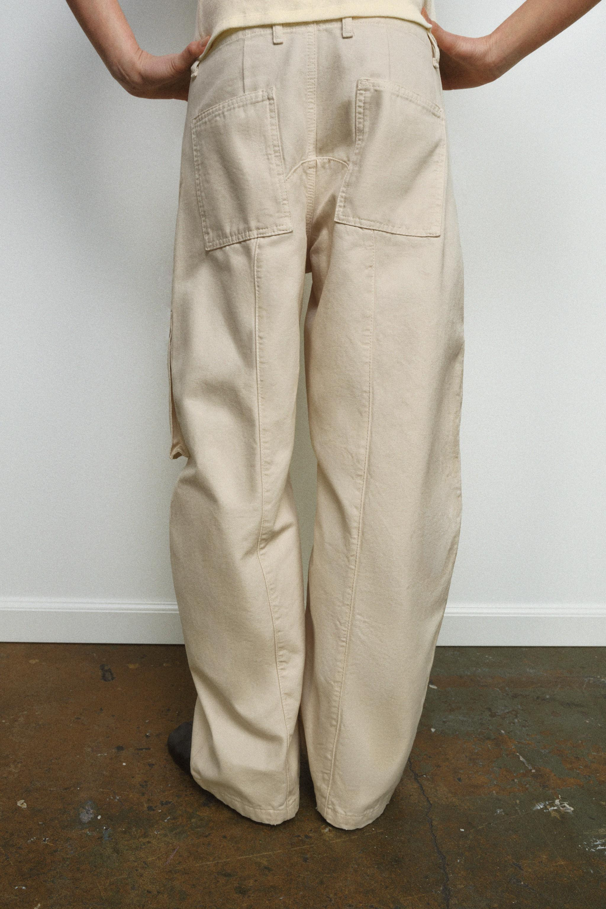 ZW COLLECTION CARGO TROUSERS | Zara UK