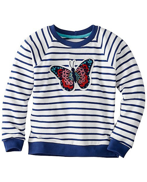 Girls All Play Sweatshirt In French Terry from Hanna Andersson | Hanna Andersson