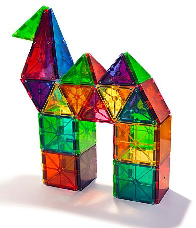 Magna-Tiles STEM Clear Colors 100-Piece Set