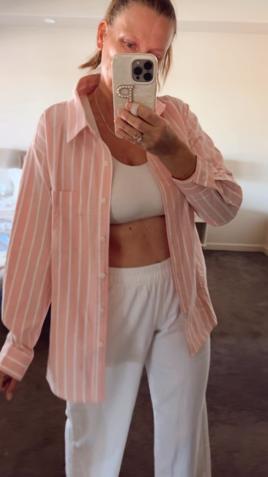 Pool Look 

Pool style, vacation outfit, pool outfit, linen pants outfit, pink shirt outfit, effortless style

#LTKOver40 #LTKootd #LTKTravel