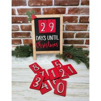 Countdown To Christmas, Days Until Christmas Calendar | Etsy (US)