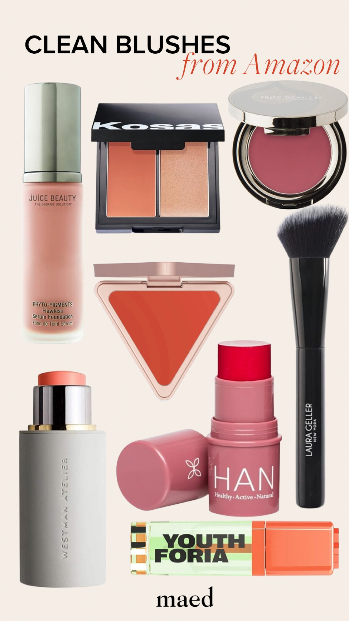 Clean blushes, vegan makeup, beauty finds, clean beauty 

#LTKU #LTKstyletip #LTKbeauty